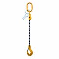 Starke Chain Sling, 3/8in, G80, Sling Hook, with Chain Adjuster, 12 ft SCSG8038-1LSA-12